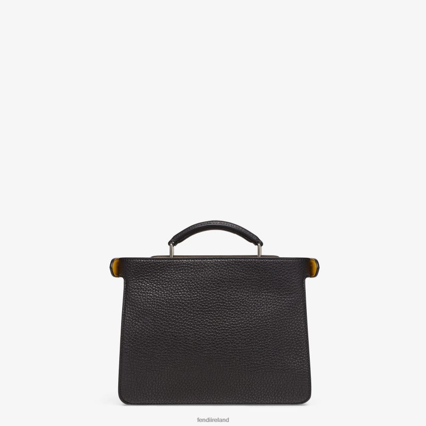 Fendi Men Peekaboo Iseeu Mini Leather Bag R06TFR1812 Accessories Black