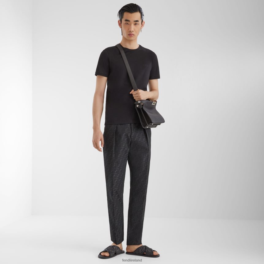 Fendi Men Peekaboo Iseeu Mini Leather Bag R06TFR1812 Accessories Black