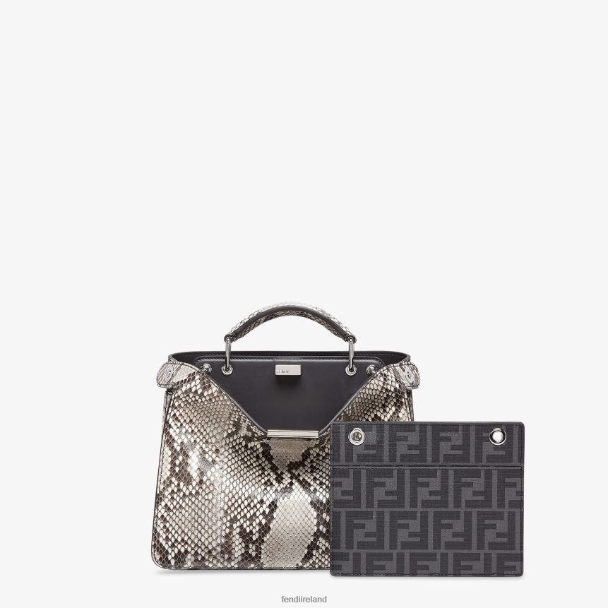 Fendi Men Python And Leather Bag R06TFR1834 Accessories Beige