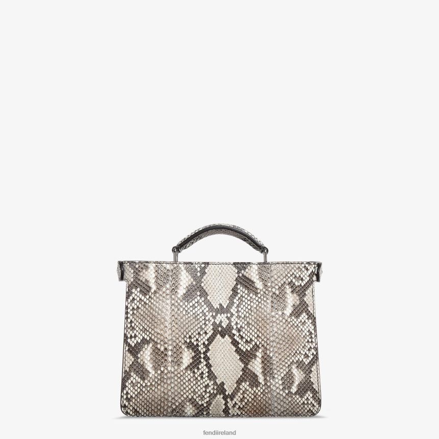 Fendi Men Python And Leather Bag R06TFR1834 Accessories Beige