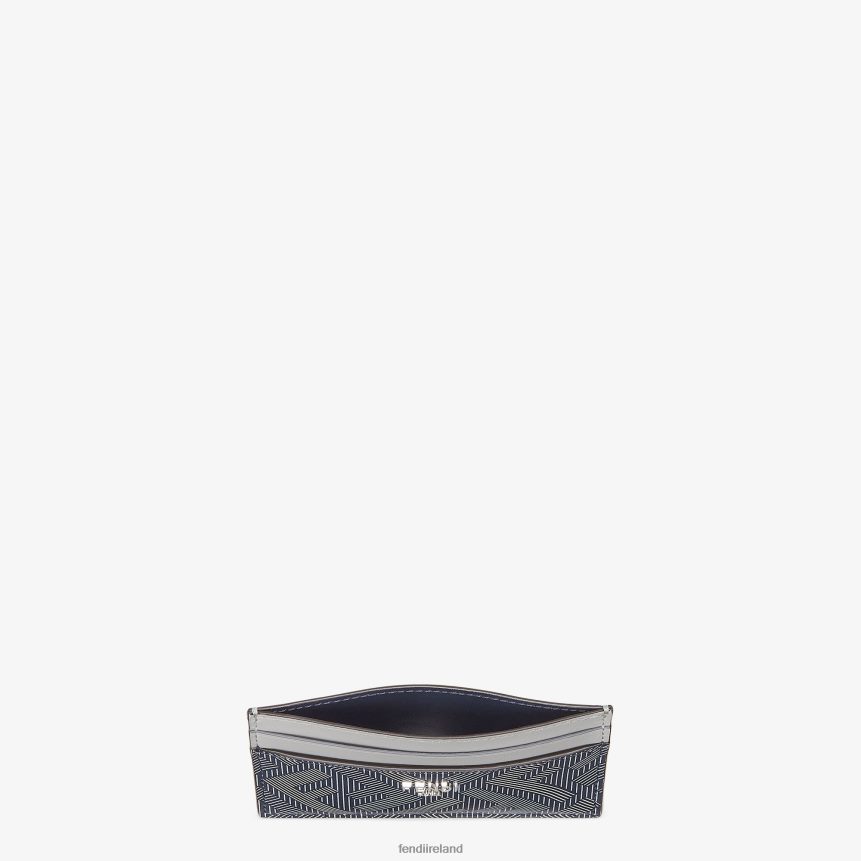 Fendi Men Shadow Leather Card Holder R06TFR2594 Accessories Multicolor