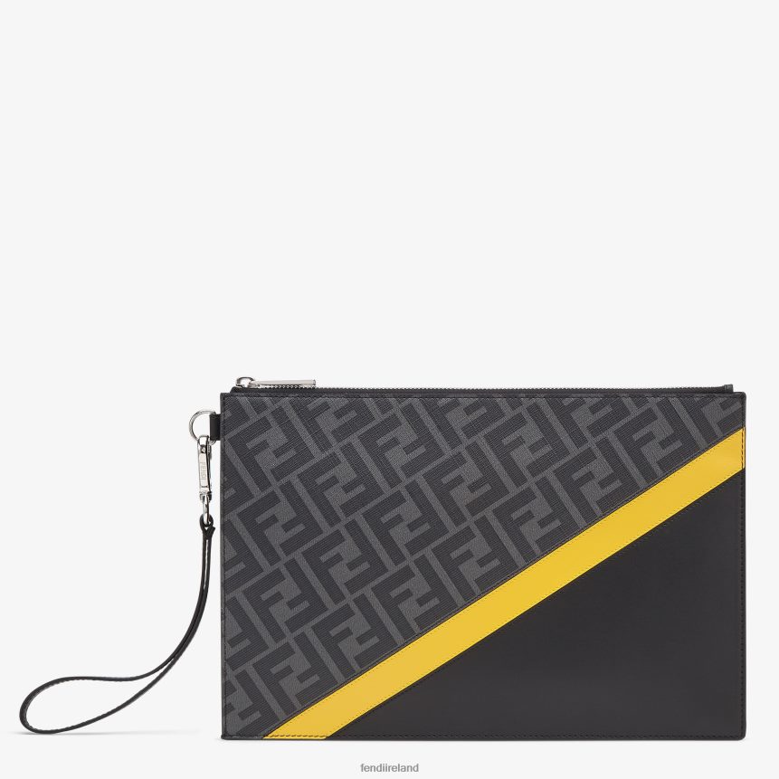 Fendi Men Fabric Bag R06TFR1859 Accessories Gray