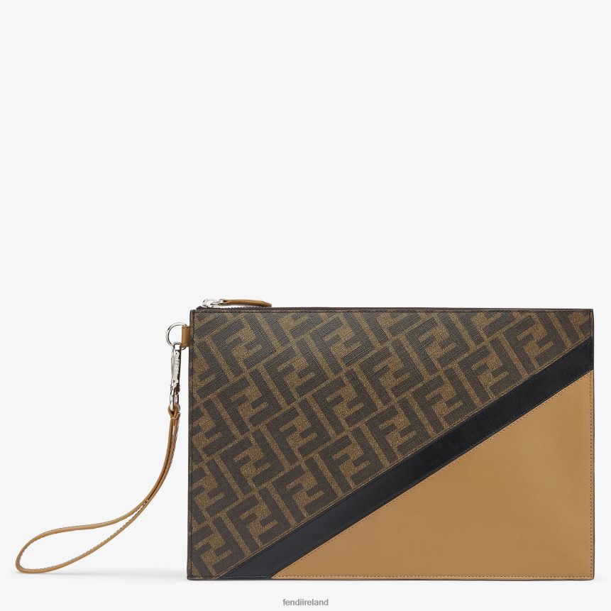 Fendi Men Fabric Bag R06TFR1899 Accessories Brown