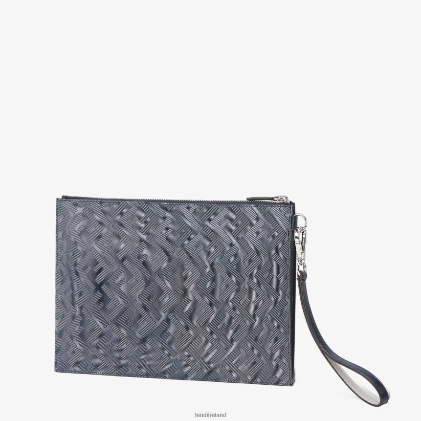 Fendi Men Shadow Leather Pouch R06TFR1863 Accessories Multicolor