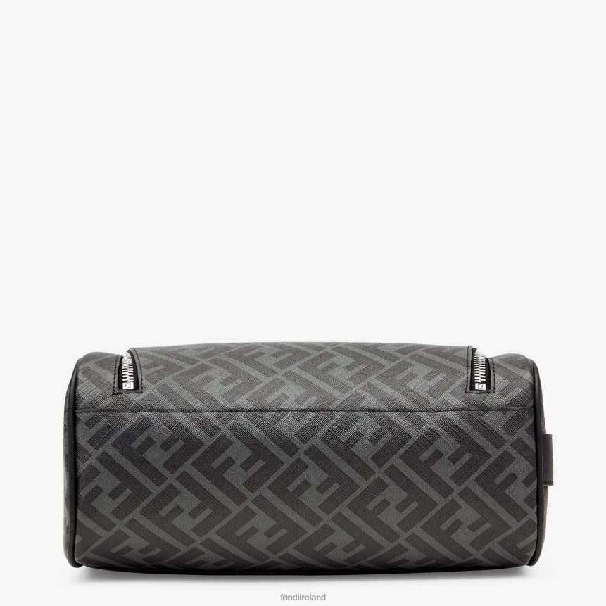 Fendi Men Fabric Make-Up Bag R06TFR2507 Accessories Gray