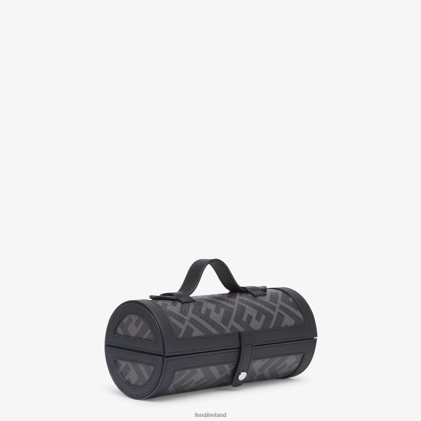 Fendi Men Shoe Care Kit In Fabric R06TFR2494 Accessories Black