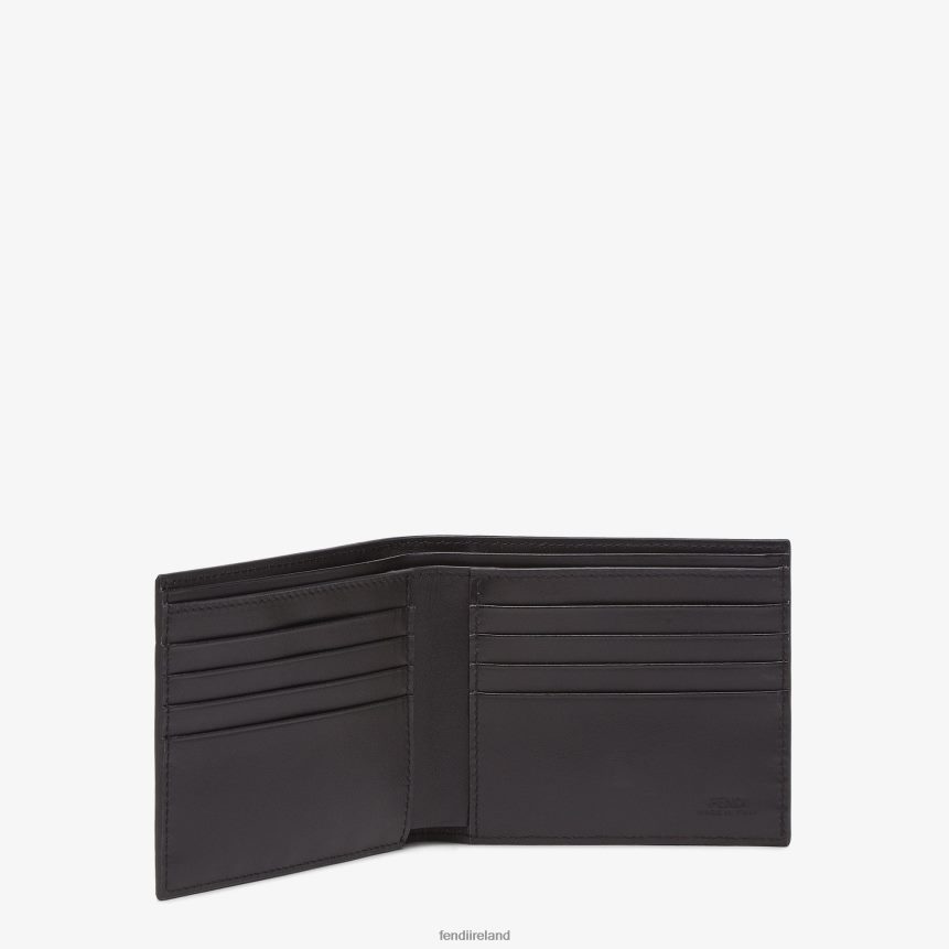 Fendi Men Fabric Bi-Fold Wallet R06TFR2576 Accessories Gray