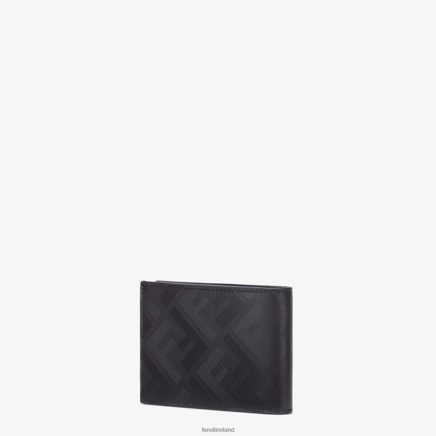 Fendi Men Leather Bi-Fold Wallet R06TFR2654 Accessories Multicolor