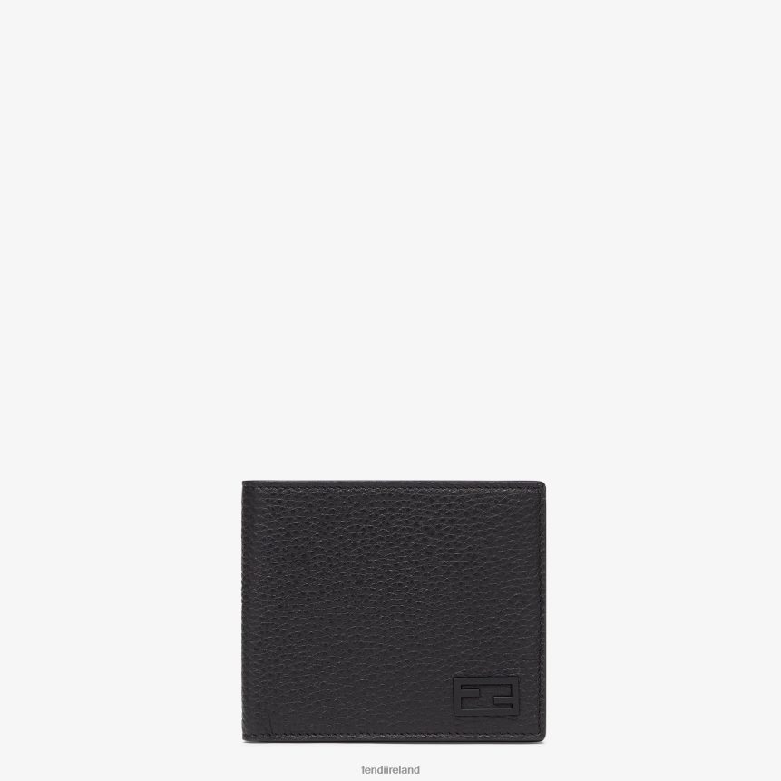 Fendi Men Wallet Leather Bi-Fold Wallet R06TFR2669 Accessories Black