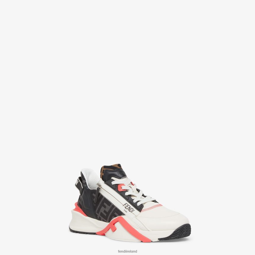 Fendi Men Lunar New Year Capsule Leather Low Tops R06TFR2306 Shoes White