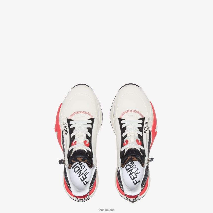 Fendi Men Lunar New Year Capsule Leather Low Tops R06TFR2306 Shoes White