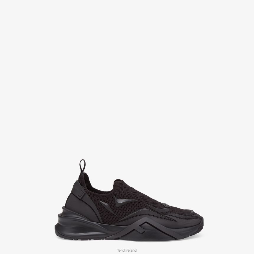 Fendi Men Mesh Running Sneakers R06TFR2307 Shoes Black