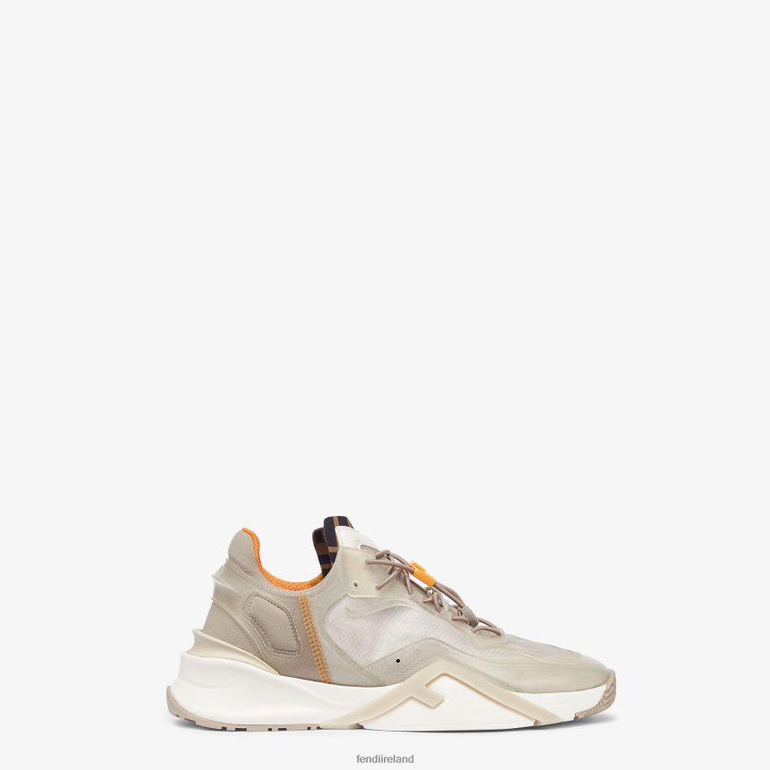 Fendi Men Nylon Low-Tops R06TFR2291 Shoes Beige