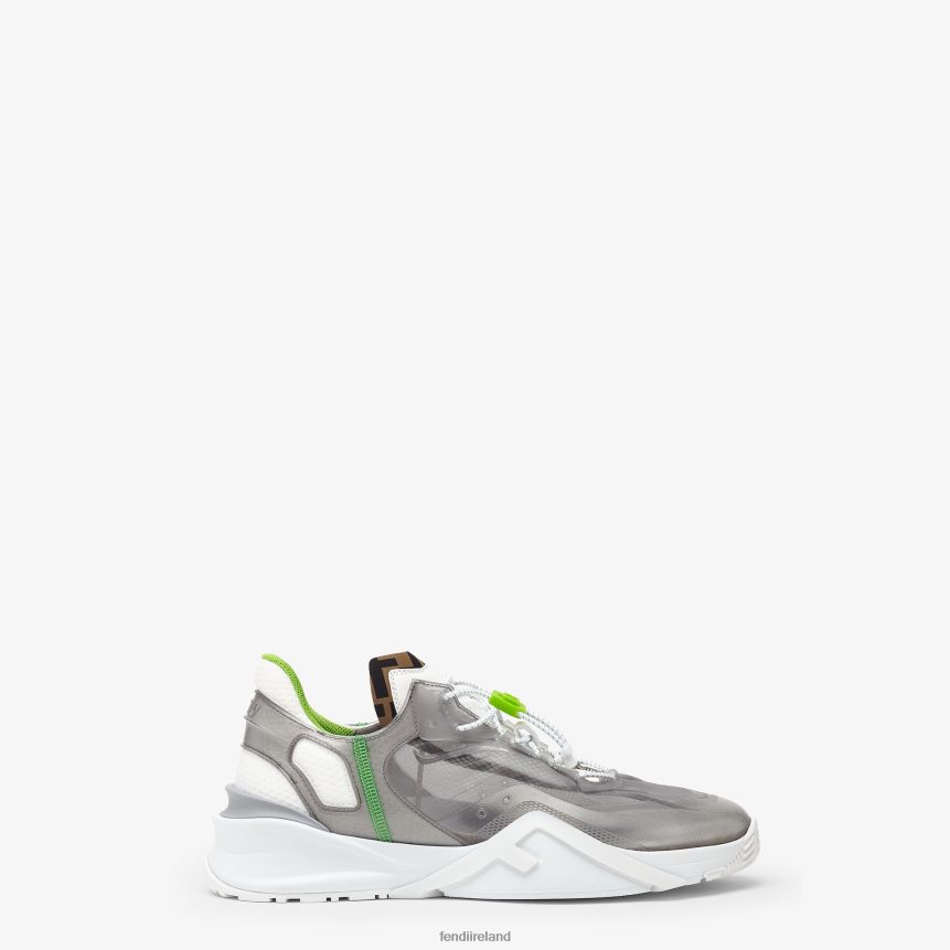 Fendi Men Nylon Low-Tops R06TFR2293 Shoes Gray