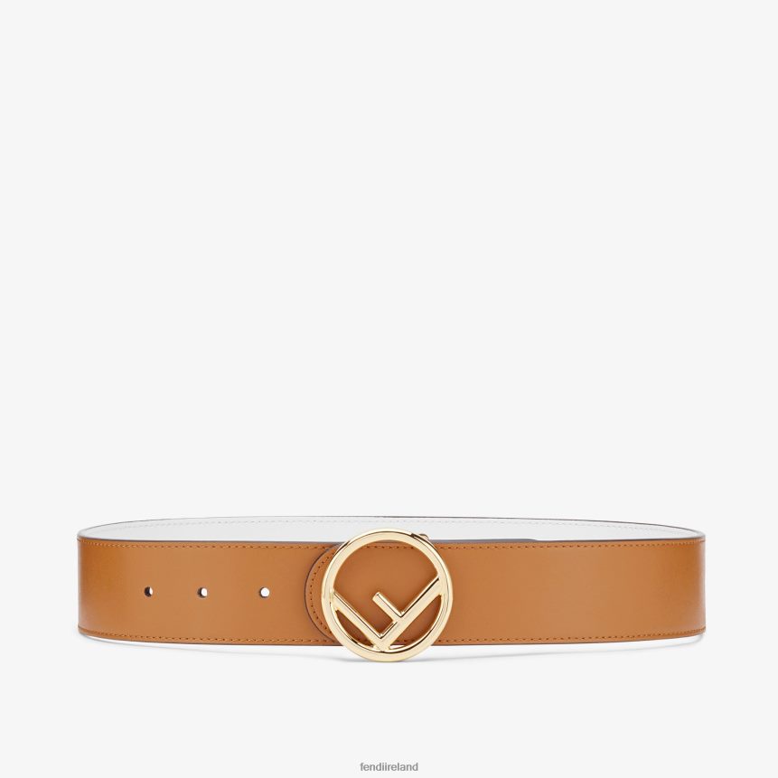 Fendi Women Multileather Reversible Belt R06TFR413 Accessories Brown