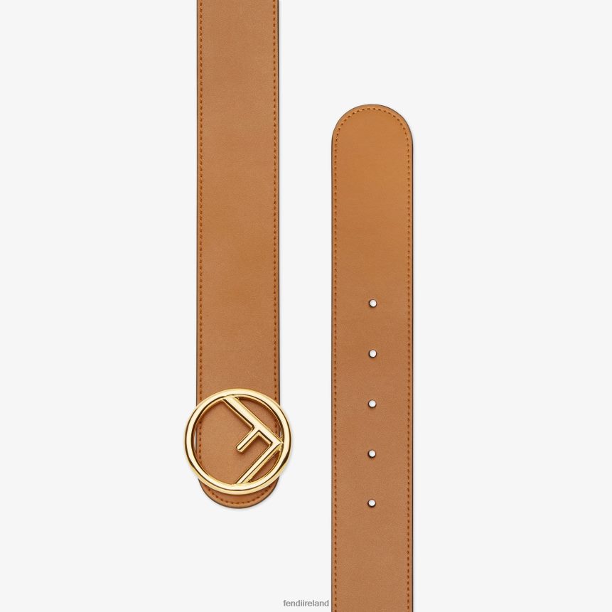 Fendi Women Multileather Reversible Belt R06TFR413 Accessories Brown