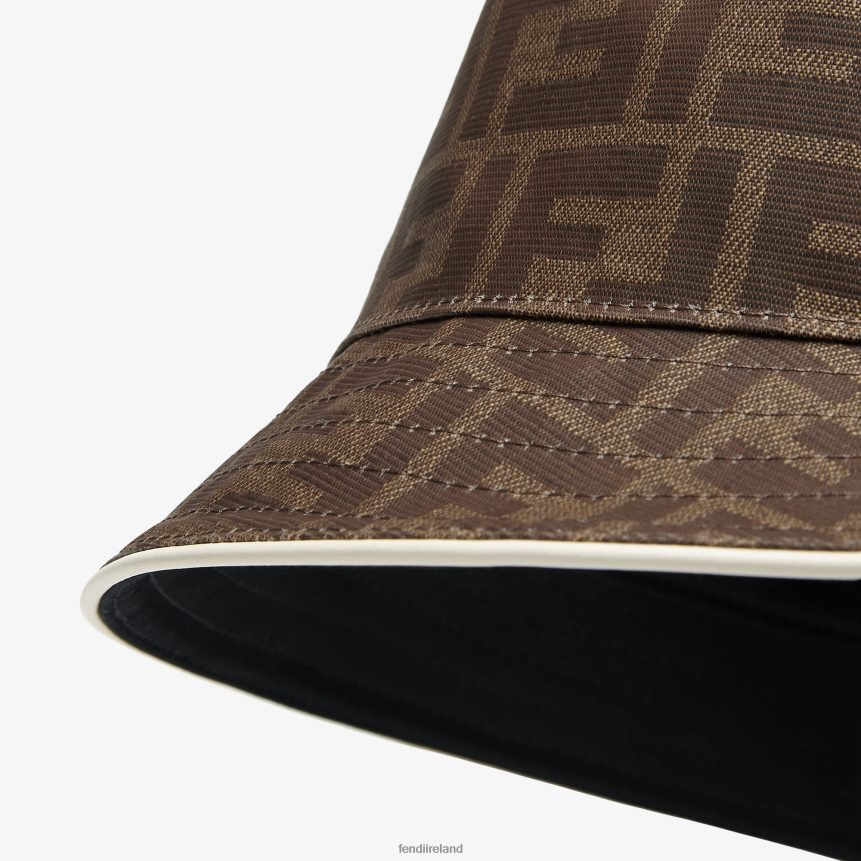 Fendi Women FF Fabric Bucket Hat R06TFR167 Accessories Multicolor