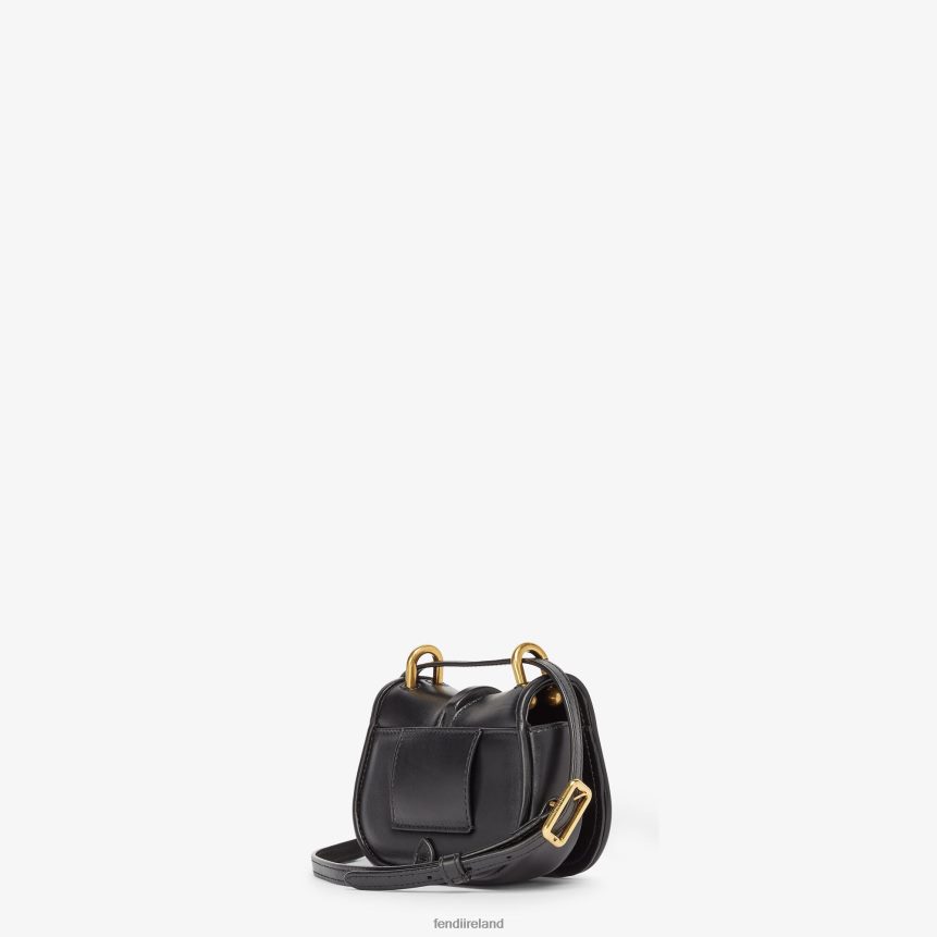 Fendi Women C\'Mon Nano Leather Charm R06TFR15 Accessories Black