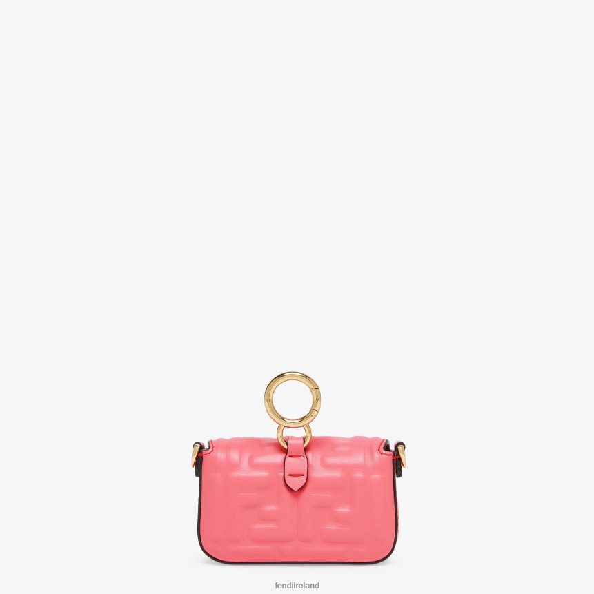 Fendi Women Charm In Nappa Leather R06TFR220 Accessories Pink