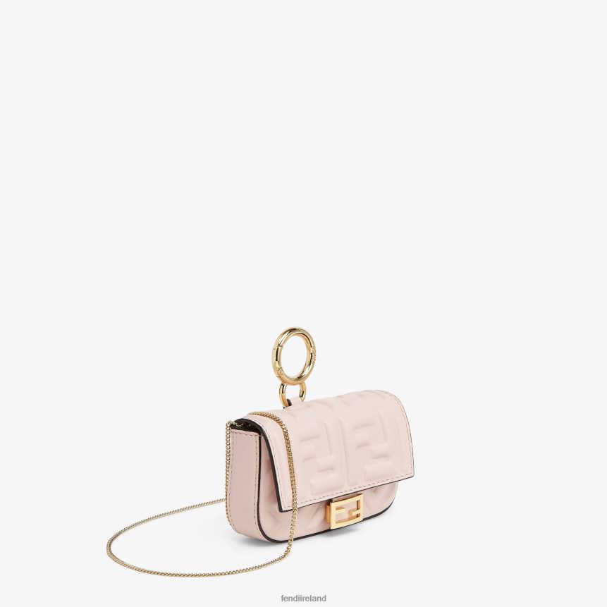 Fendi Women Charm In Nappa Leather R06TFR393 Accessories Pink