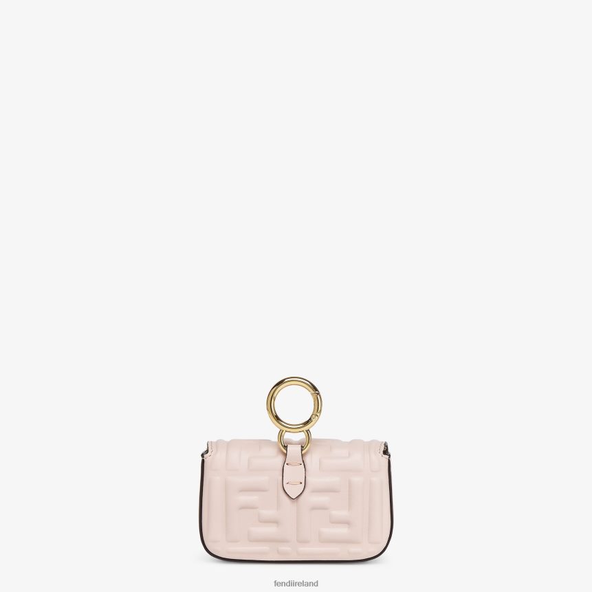 Fendi Women Charm In Nappa Leather R06TFR393 Accessories Pink