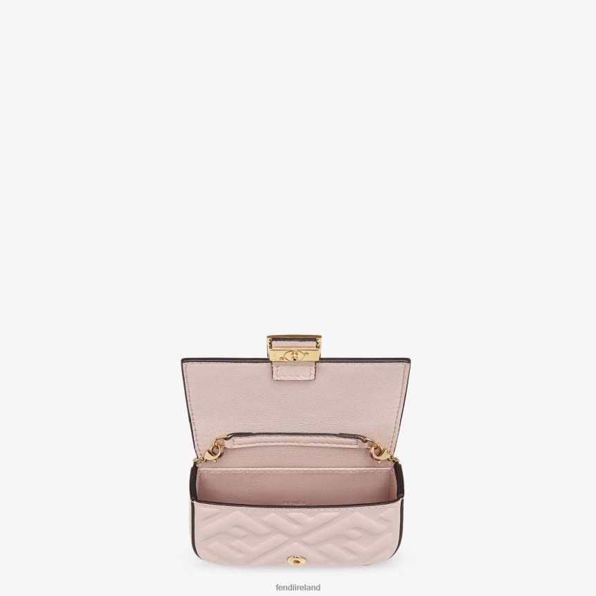 Fendi Women Charm In Nappa Leather R06TFR393 Accessories Pink