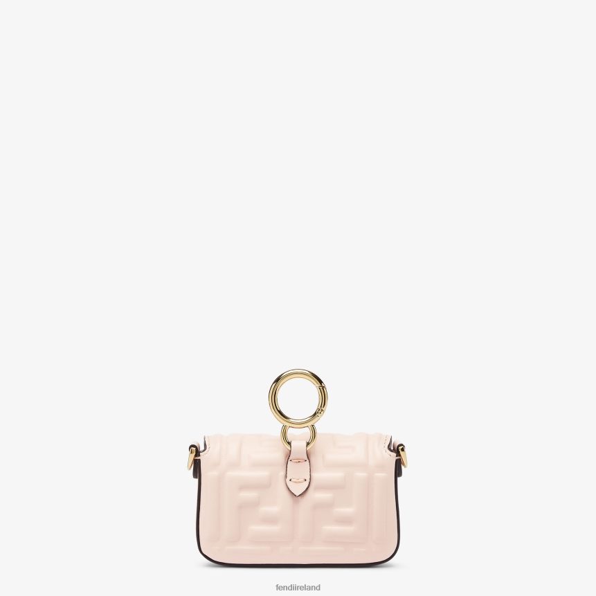 Fendi Women Charm In Nappa Leather R06TFR500 Accessories Pink