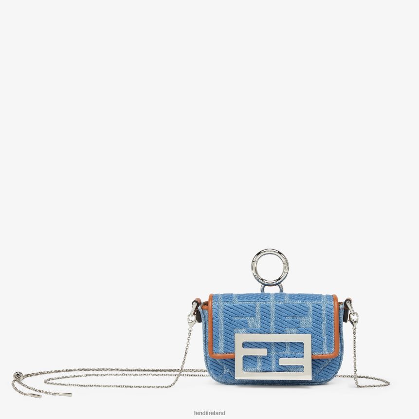 Fendi Women Denim Charm R06TFR99 Accessories Light blue