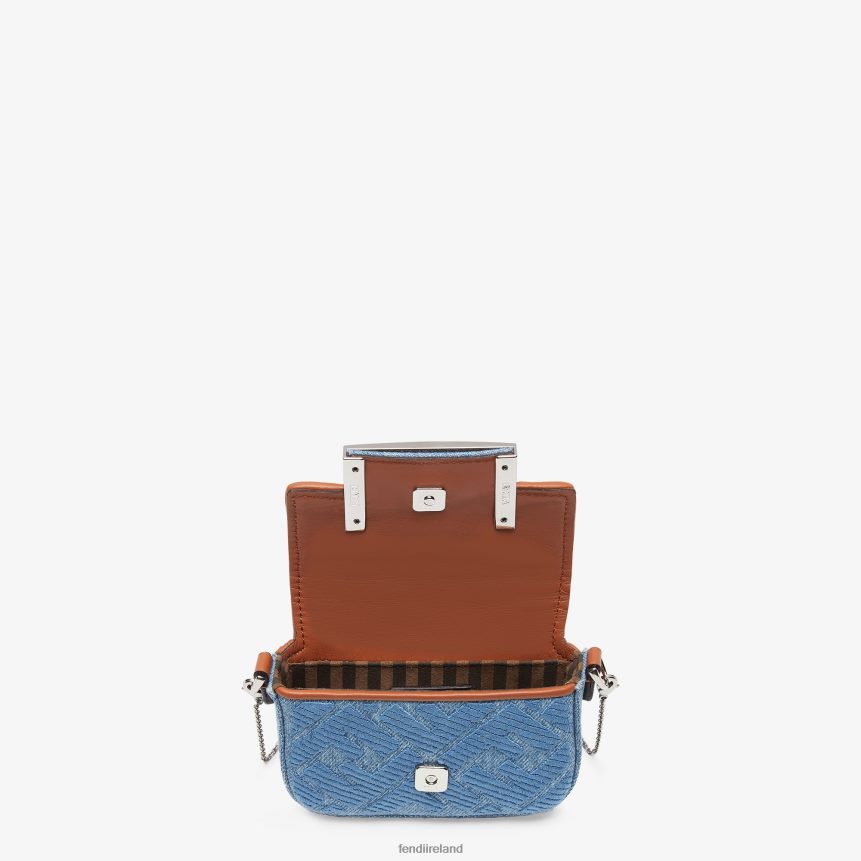 Fendi Women Denim Charm R06TFR99 Accessories Light blue