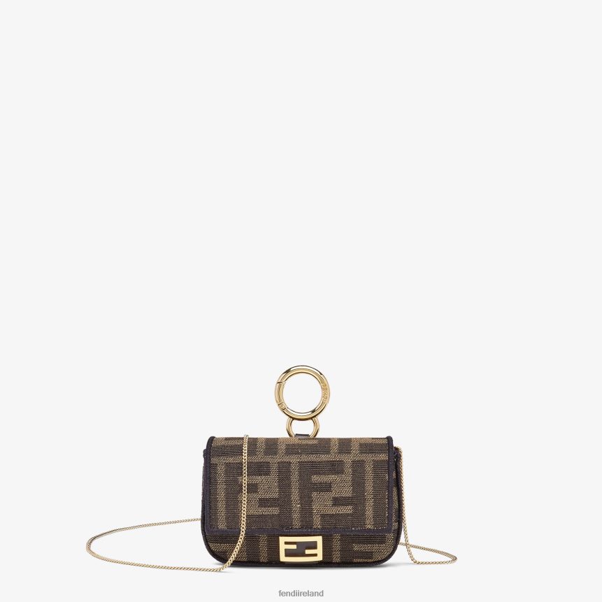 Fendi Women Fabric Charm R06TFR227 Accessories Brown