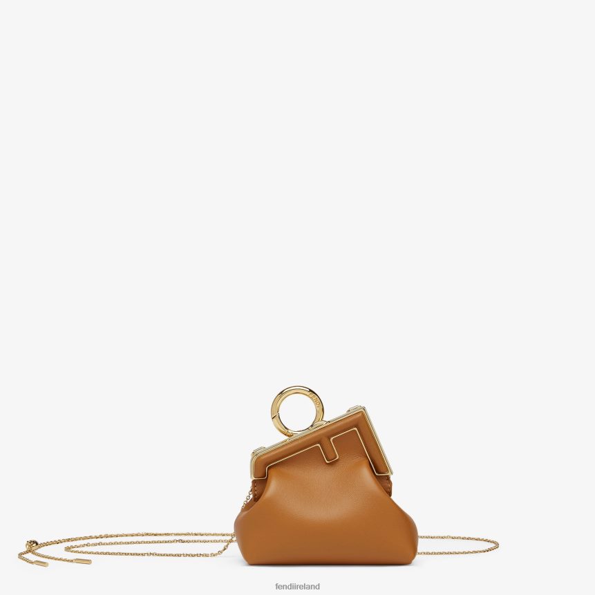 Fendi Women Nappa Leather Charm R06TFR385 Accessories Brown