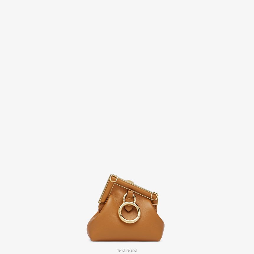 Fendi Women Nappa Leather Charm R06TFR385 Accessories Brown