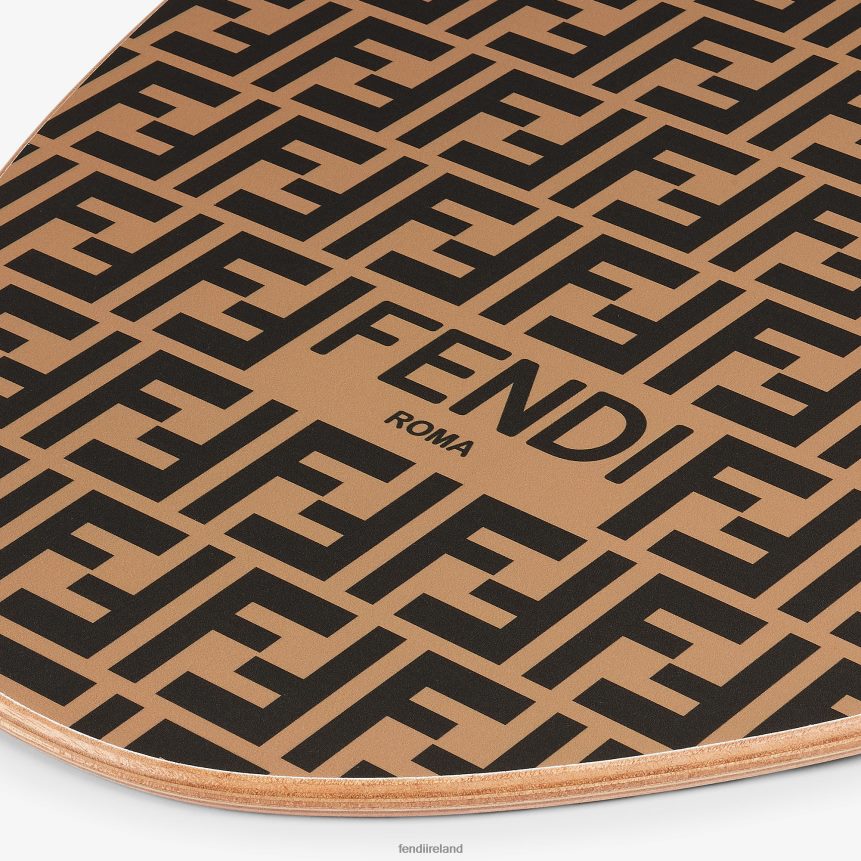 Fendi Women FF Wooden Board R06TFR331 Accessories Brown