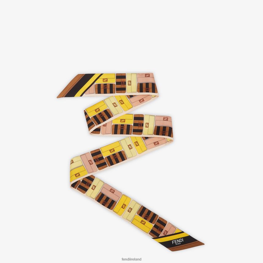 Fendi Women Multisilk Bandeau R06TFR499 Accessories Fashion