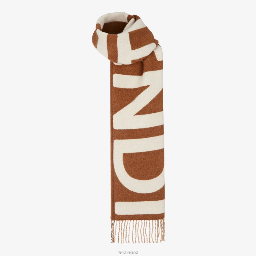 Fendi Women Wool Scarf R06TFR67 Accessories Multicolor