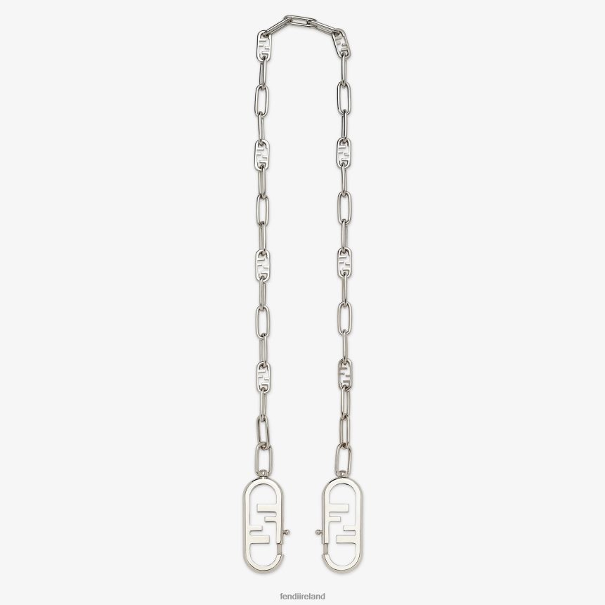 Fendi Women Metal Shoulder Strap R06TFR168 Accessories Silver