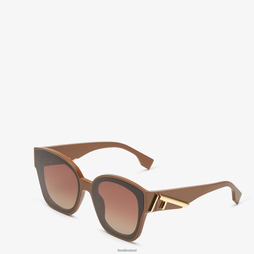 Fendi Women Caramel Acetate Sunglasses R06TFR150 Accessories Fashion