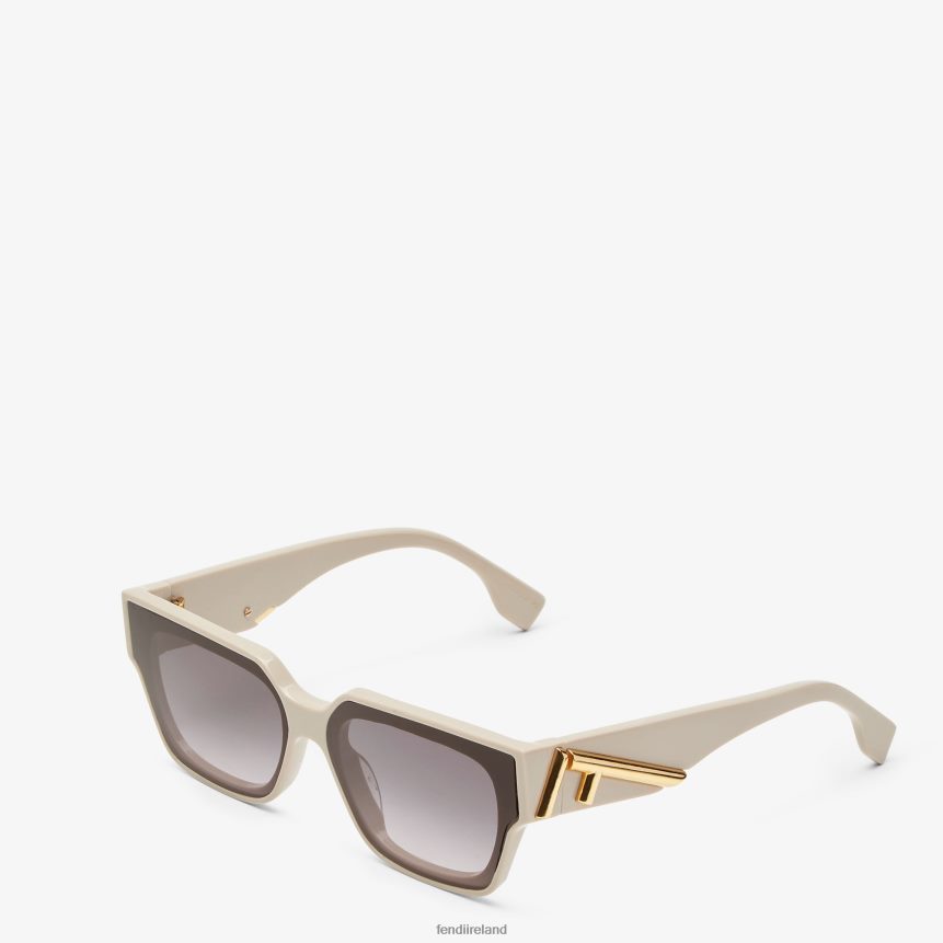 Fendi Women Cream Acetate Sunglasses R06TFR154 Accessories Fashion