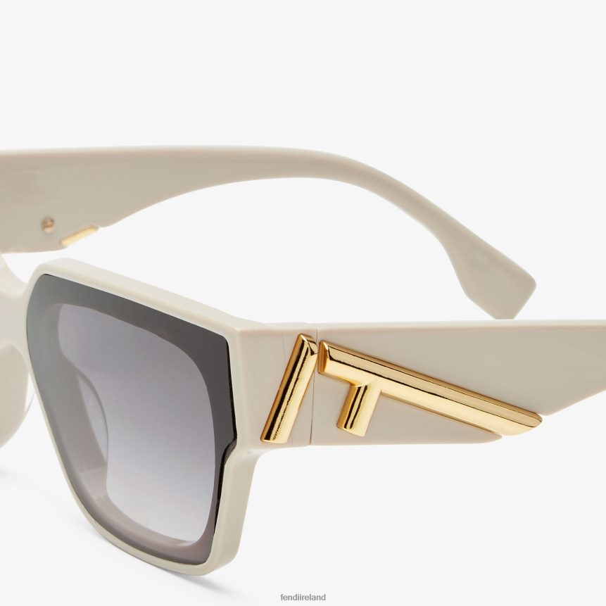 Fendi Women Cream Acetate Sunglasses R06TFR154 Accessories Fashion