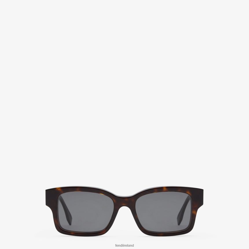 Fendi Women Havana Acetate Sunglasses R06TFR352 Accessories Fashion