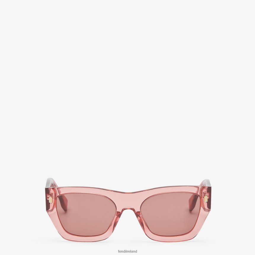 Fendi Women Roma Acetate Sunglasses R06TFR142 Accessories Pink