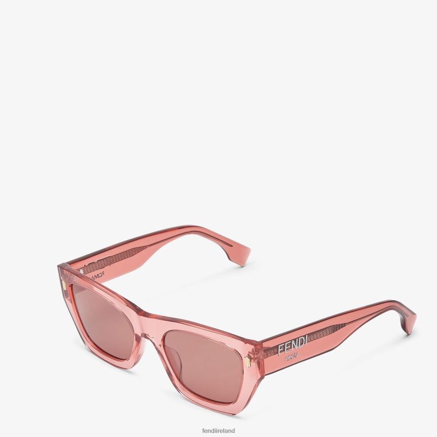 Fendi Women Roma Acetate Sunglasses R06TFR142 Accessories Pink