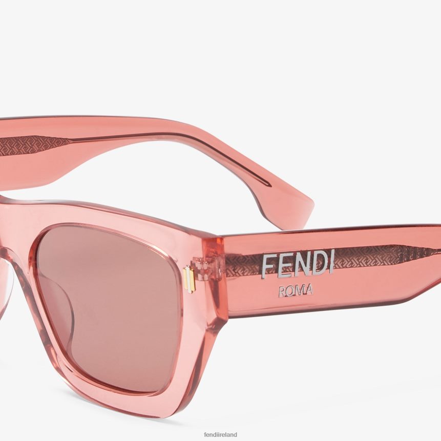 Fendi Women Roma Acetate Sunglasses R06TFR142 Accessories Pink