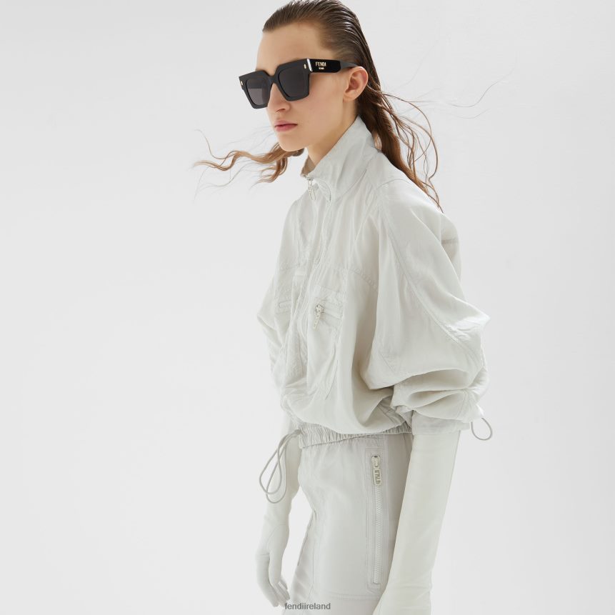 Fendi Women Roma Acetate Sunglasses R06TFR143 Accessories Black