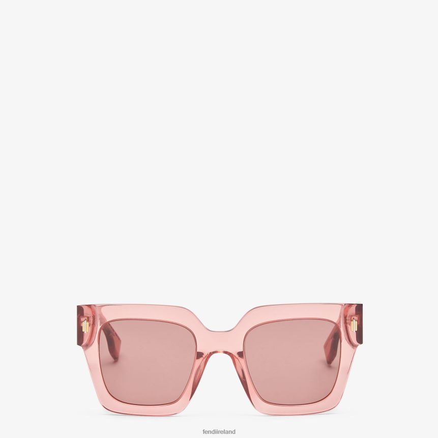Fendi Women Roma Acetate Sunglasses R06TFR146 Accessories Pink
