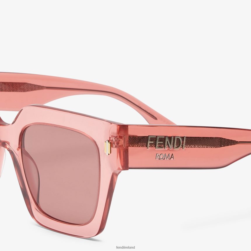 Fendi Women Roma Acetate Sunglasses R06TFR146 Accessories Pink