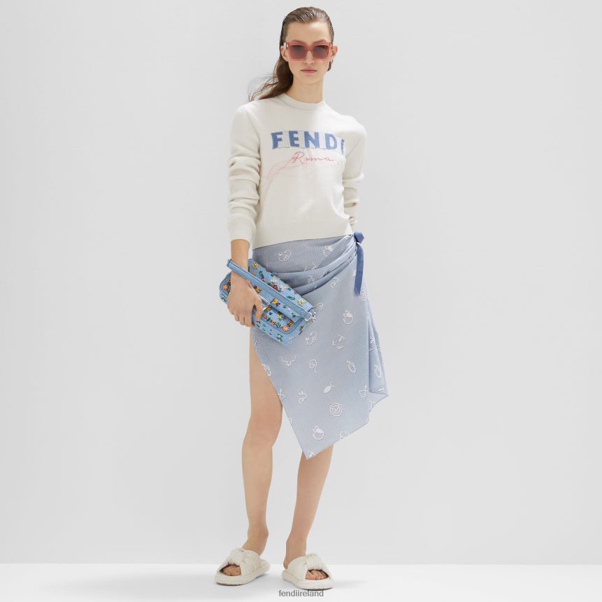 Fendi Women Roma Acetate Sunglasses R06TFR146 Accessories Pink