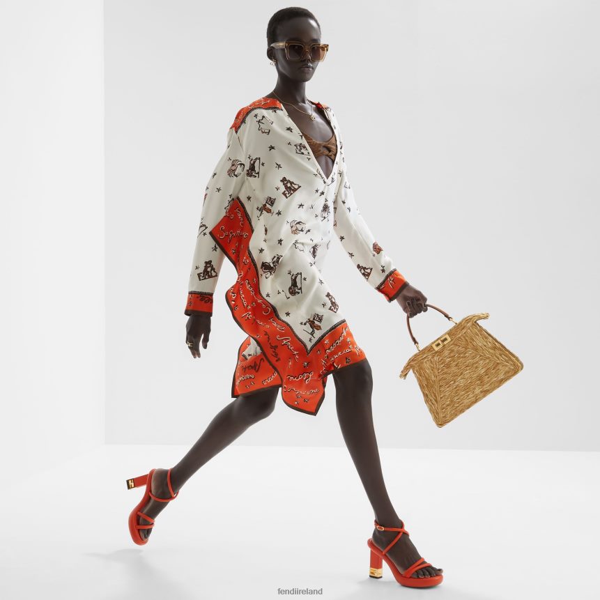 Fendi Women Roma Acetate Sunglasses R06TFR147 Accessories Beige