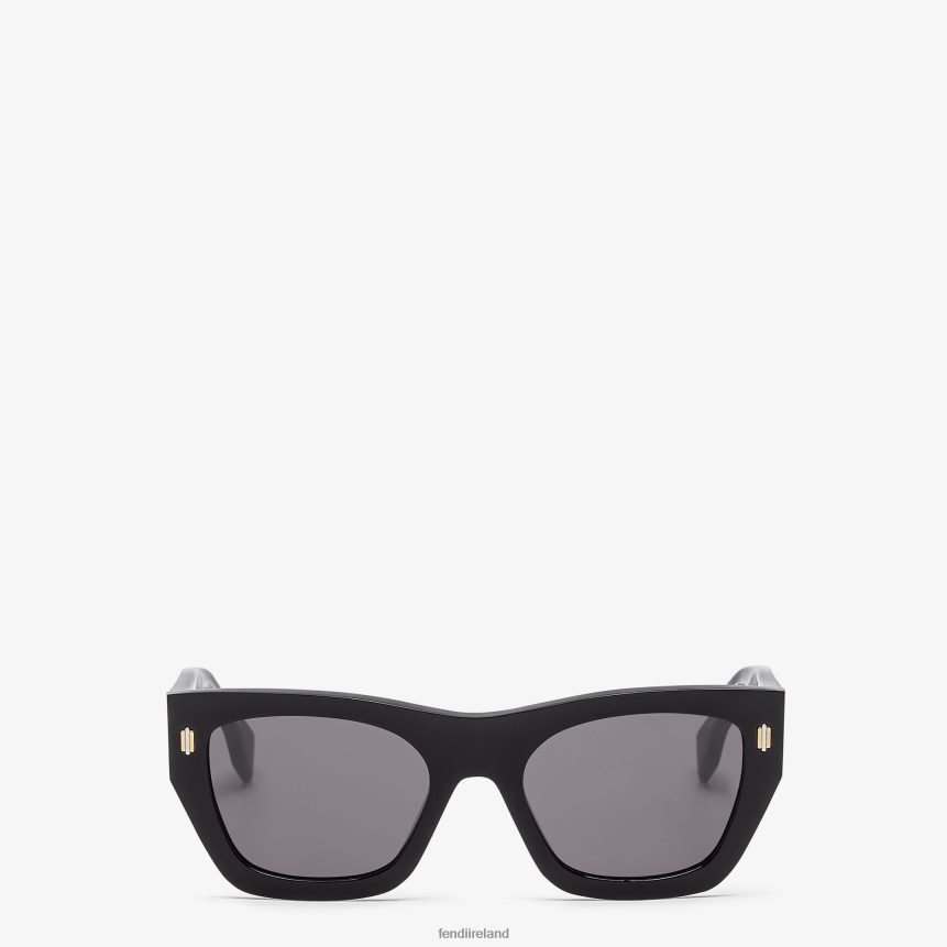 Fendi Women Roma Acetate Sunglasses R06TFR96 Accessories Black