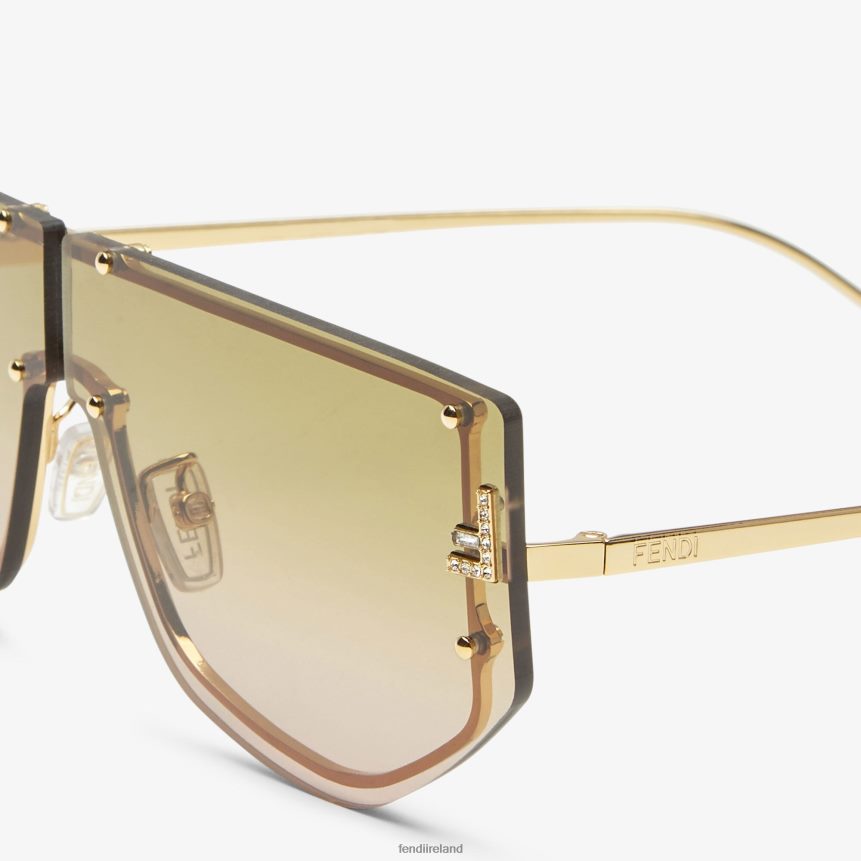 Fendi Women Shield Sunglasses With Two-Tone Gradient Lenses R06TFR205 Accessories Fashion